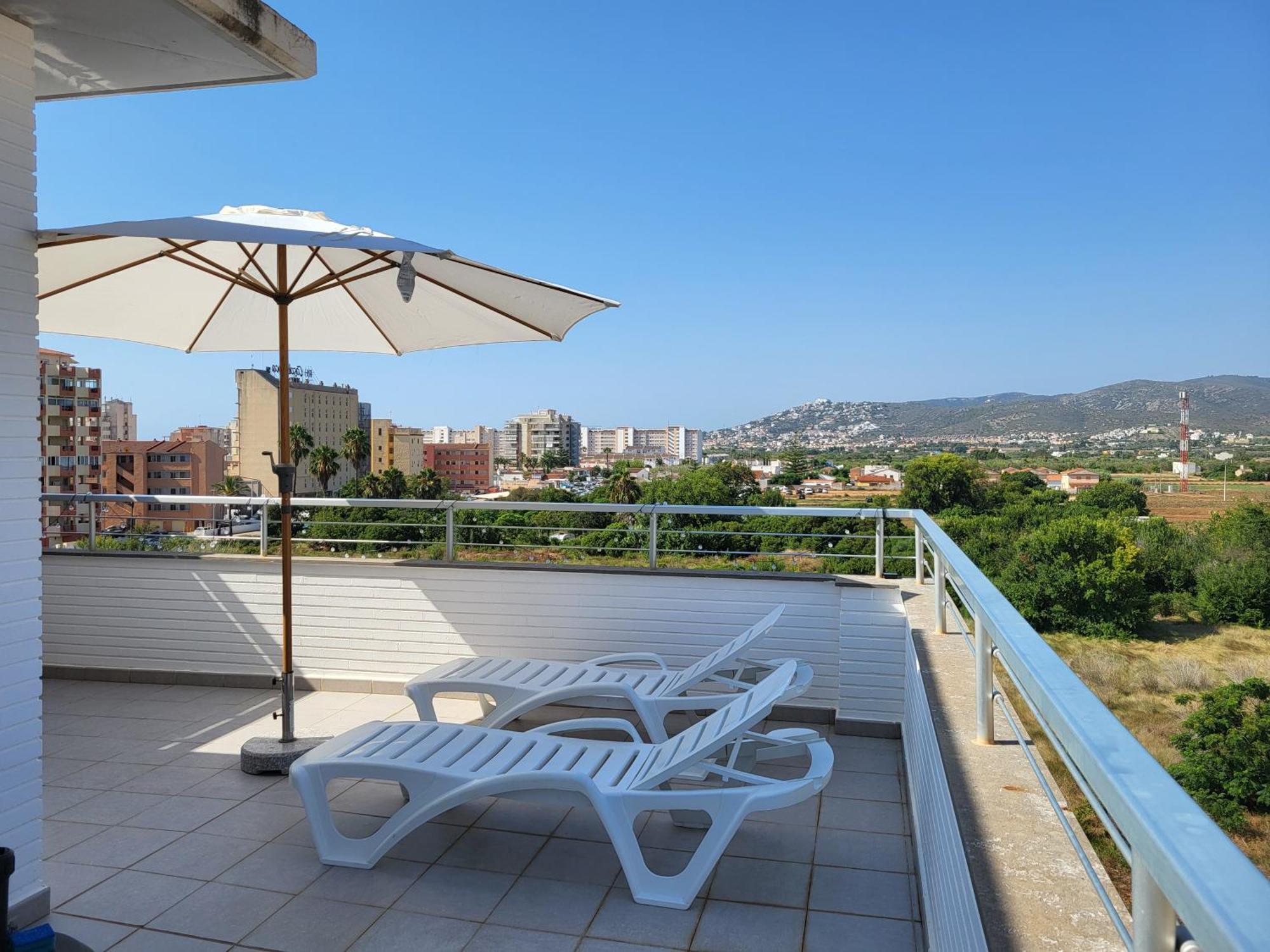 Appartamento ÁTICO AQUA PEÑÍSCOLA, 1ª Linea de Playa, Parking y Piscina Esterno foto